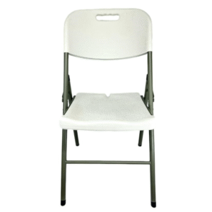 Cadeira Dobrável para Mesa Maleta Branca VGHome